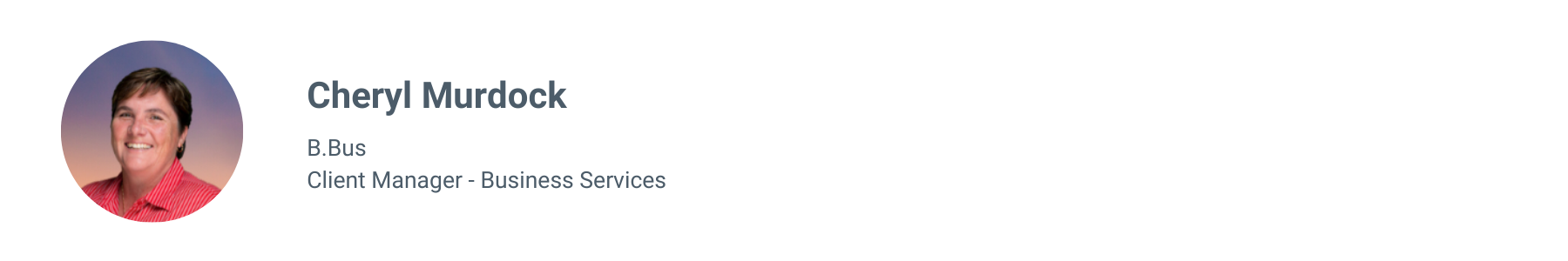Cheryl Murdock Accountant Esperance