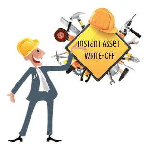The instant asset write-off is only available for a limited time