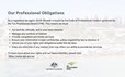 Our Professional Obligations