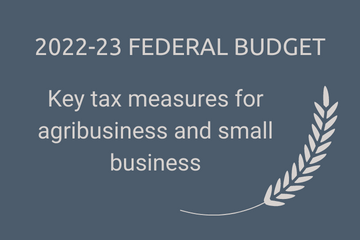 2022-23 Federal Budget Australia Key Areas for Agriculture